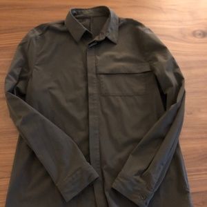 Lulu Lemon Mens Button Down